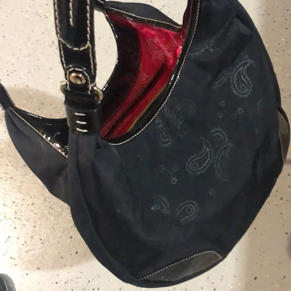 Kate Spade NY Nylon Leather Hobo